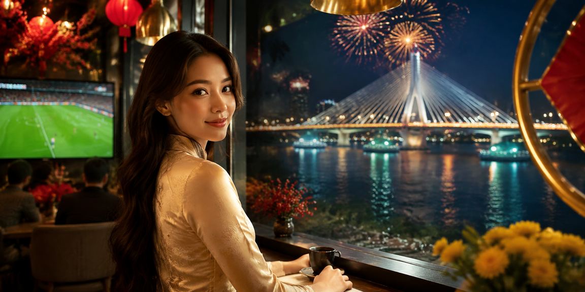 Người mặc áo dài tại Cần Thơ theo dõi cá cược bóng đá trực tuyến
